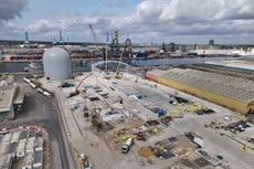 Holcim UK complete civil engineering works at Tilbury Cement Terminal