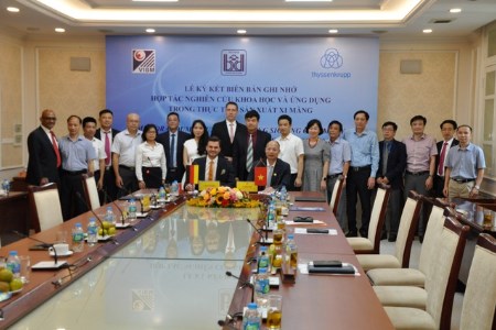 thyssenkrupp Industrial Solutions & VIBM sign research and technology MoU - Vimarsana News