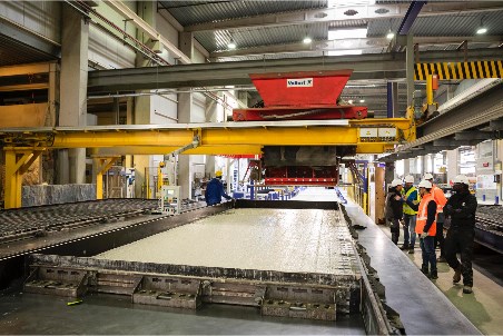 Ecocem demonstrates ACT in industrial-scale precast concrete production for the first time