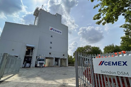 Cemex UK announces opening of new Swindon dry mortar and sprayed concrete plant